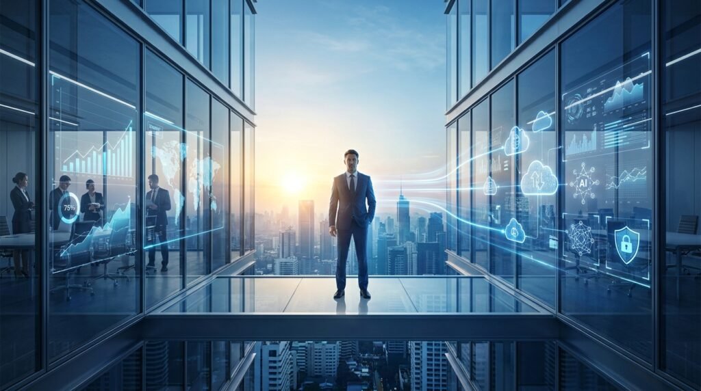 Business Leader On Skybridge 202607012234 1024x572